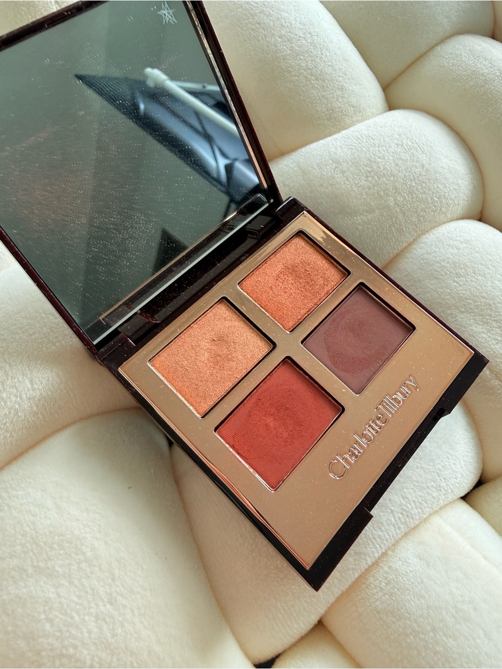 Charlotte Tilbury Warm Copper Eyeshadow Quad - Burnt Orange & Copper